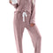 Aamikast Women's Pajama Sets Long Sleeve Button Down Sleepwear Nightwear Soft Pjs Lounge Sets