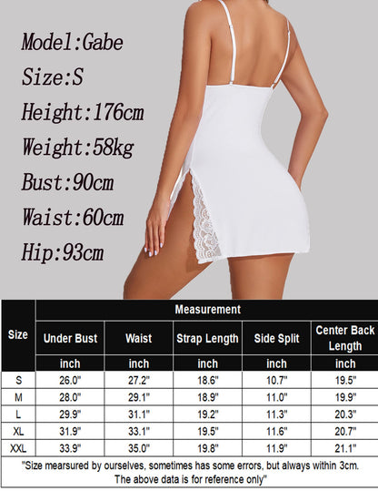 Avidlove Women's Lingerie Sexy Nightwear Spaghetti Strap Nightgown Babydoll Chemise